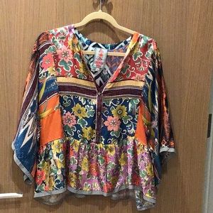 Johnny Was Boho blouse